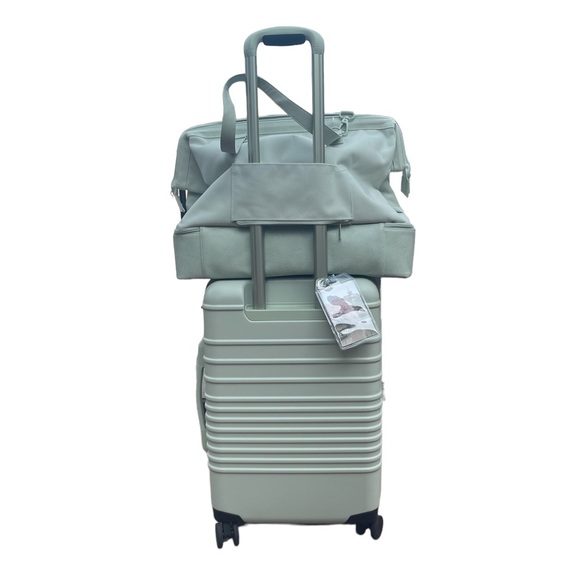 BEIS Bags Beis Matcha Roller Weekender Bag Poshmark